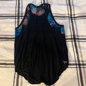 Pink super soft muscle tank